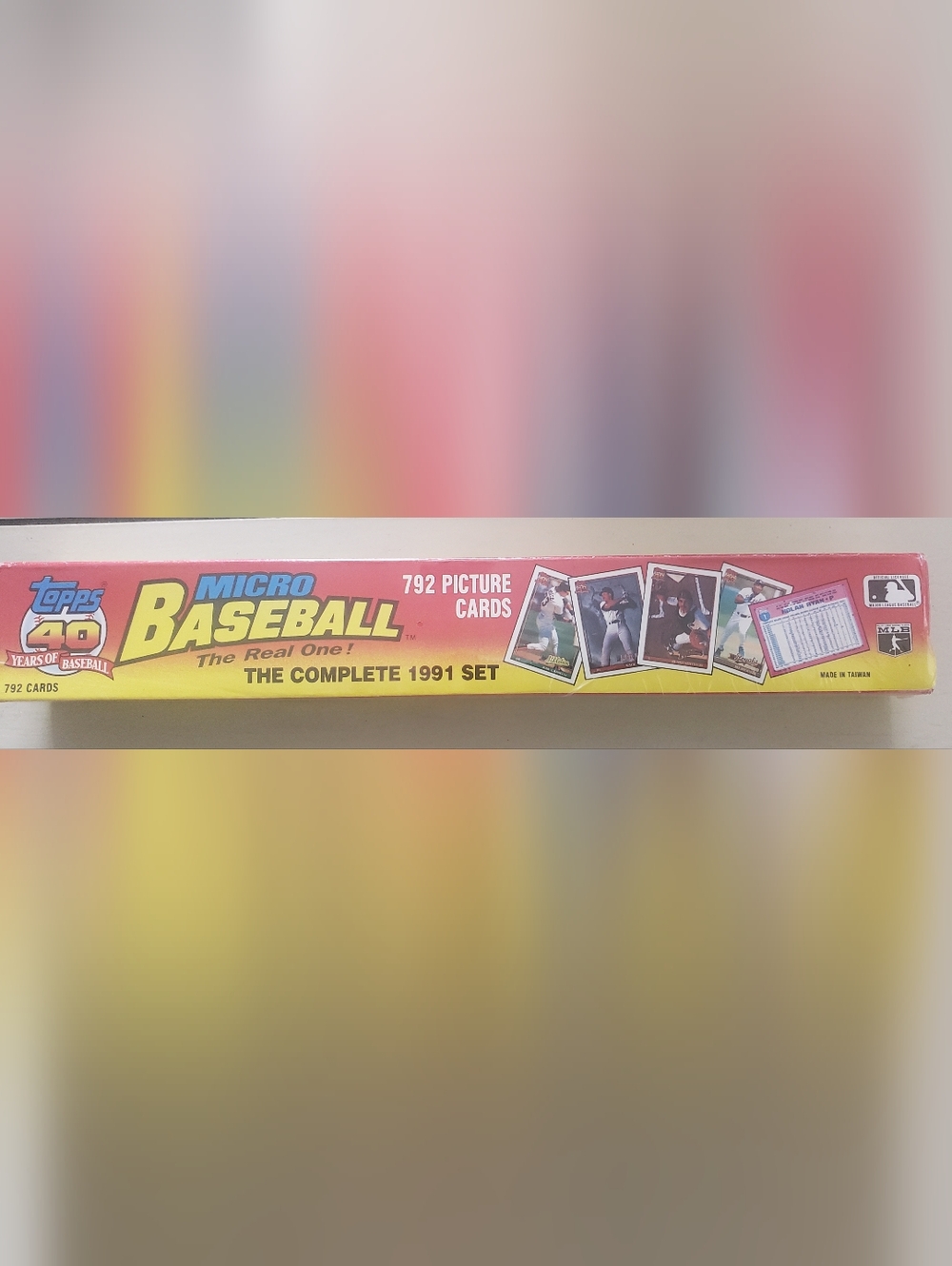Topps - 1991 - MLB - Micro Mini - Complete Set (792 Cards) - Factory Sealed